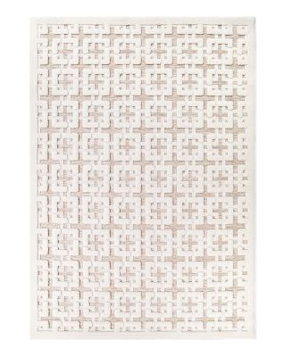 Orian - Orian Crochet Chain Link Area Rug, 9' x 13'