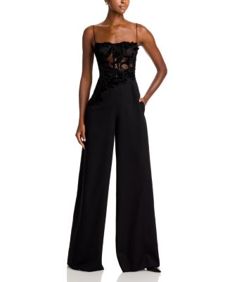 Oscar de la Renta - Sweetheart Neck Jumpsuit