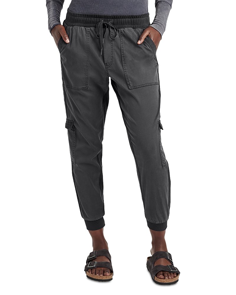 Splendid Jaclyn Drawstring Waist Joggers In Lead