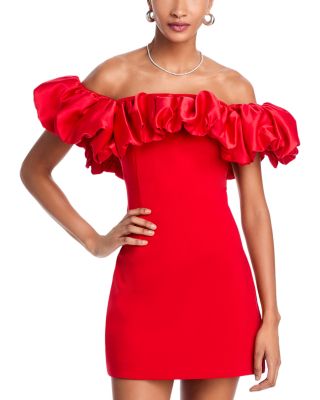 Ina Pleated Mini Dress
