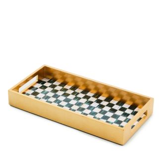 MacKenzie-Childs Courtly Check Lacquer Vanity Tray | Bloomingdale's Mackenzie-Childs