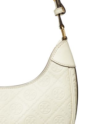 T Monogram Crescent Bag