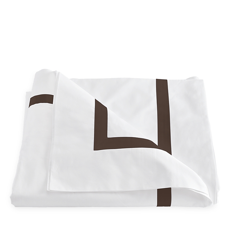 Matouk Lowell Duvet, Full/queen In Sable