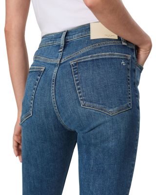 Flexi Peyton Mid Rise Bootcut Jeans in Willow