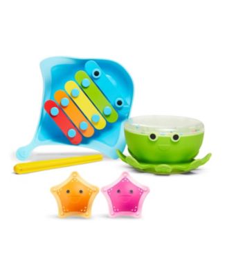 Bath Beats Musical Toddler Bath Toy Set, 4 piece set