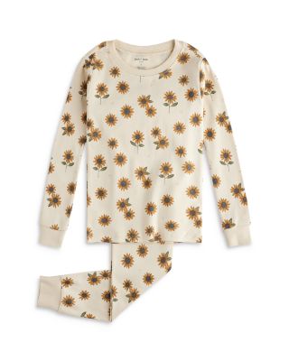 petit lem - Girls' Sunflower Print Pajama Set - Little Kid