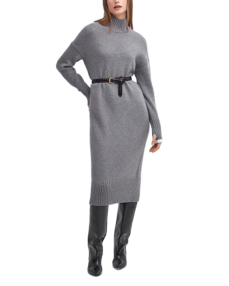 BARBOUR WINONA MIDI SWEATER DRESS