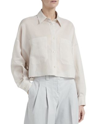 Peserico - Cropped Shirt