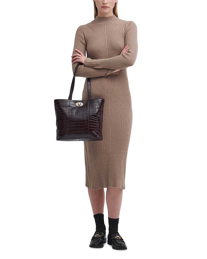 Barbour Francis Rib Knit Midi Dress