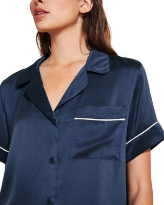 Inez Washable Silk Short Pajama Set