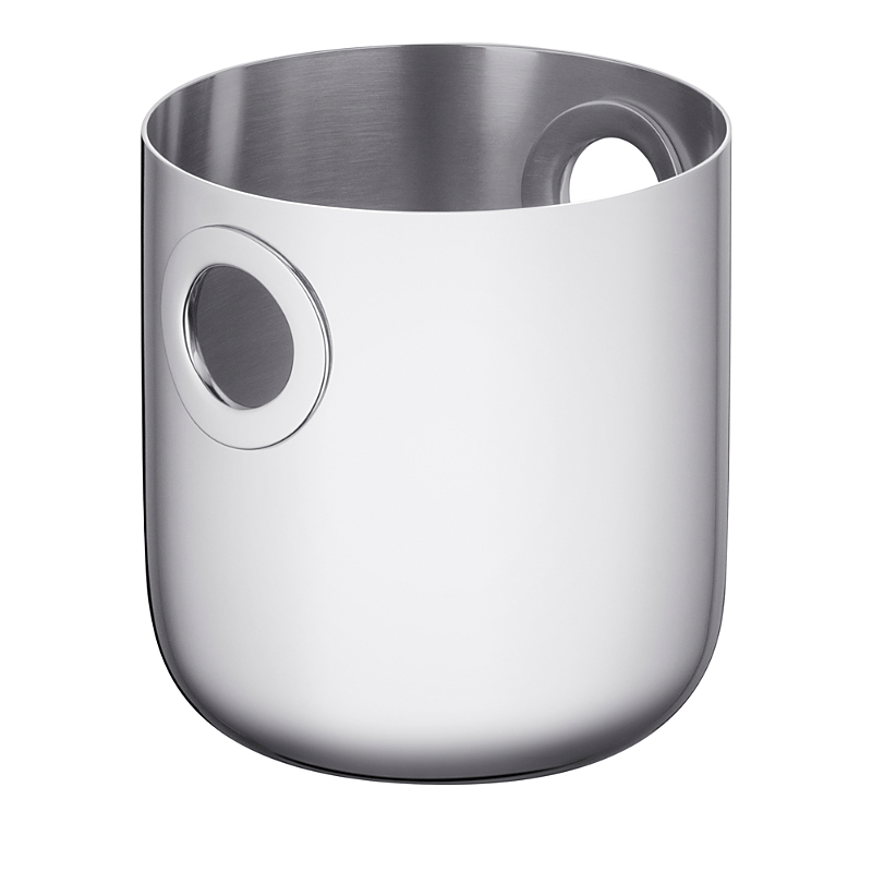 Christofle Oh De Stainless Steel Champagne Cooler In Silver