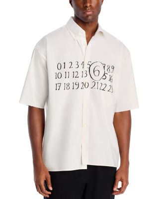 MM6 Maison Margiela - Striped Logo Shirt