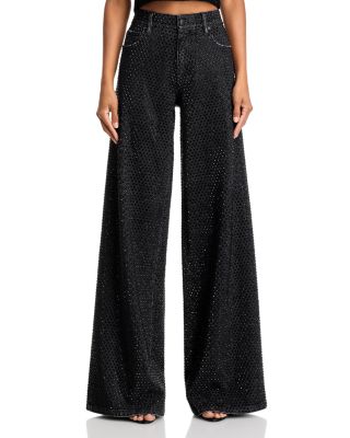 Trish Baggy Jeans in Maya Charcoal Black