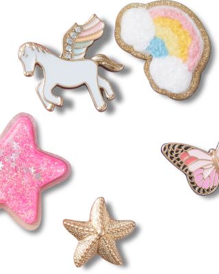 Crocs Unisex Jibbitz Charms, Pack of 5 - Ages 3+