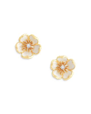 Anabel Aram - Wildflower Enamel Stud Earrings
