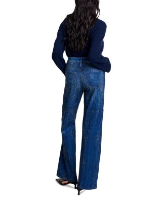 Pantinblustrass High Rise Jeans in Blue