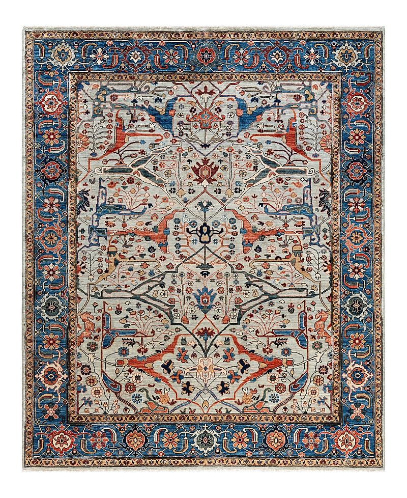 Bloomingdale's Serapi M1993 Area Rug, 8'3 X 9'10 In Light/blue
