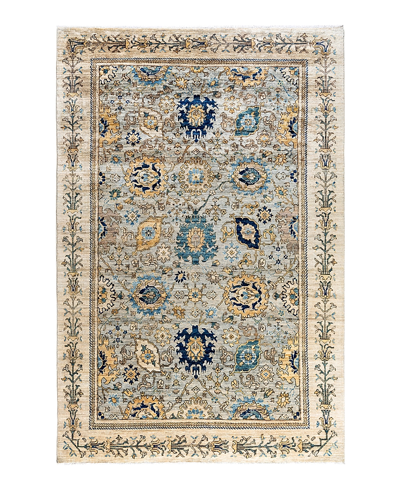 Bloomingdale's Serapi M1993 Area Rug, 5'9 X 8'7 In Gray