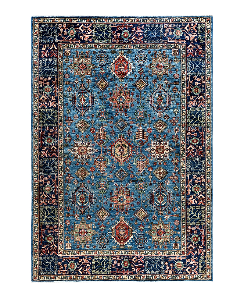 Bloomingdale's Serapi M1993 Area Rug, 6'2 X 8'11 In Light/blue