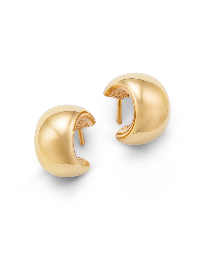 Bloomingdale's Fine Collection Polished Extra Small Huggie Hoop Earrings in 14K Yellow Gold