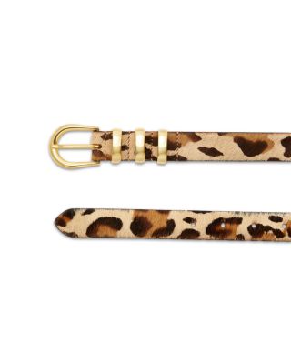 Women&#39;s Kad Calf Hair Belt