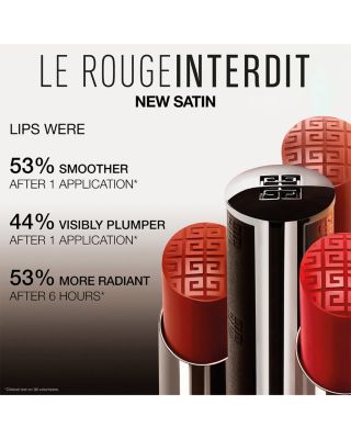 Le Rouge Interdit Satin Hydrating Lipstick