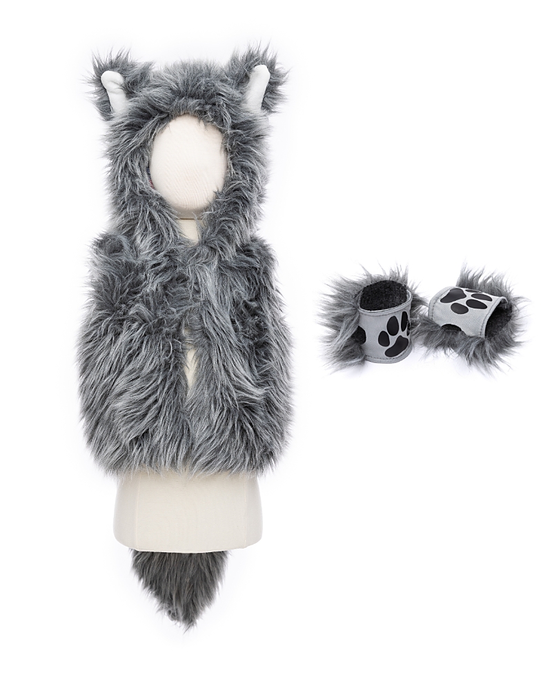 Great Pretenders Big Bad Wolf Vest With Gloves Costume - Ages 3-6 Years