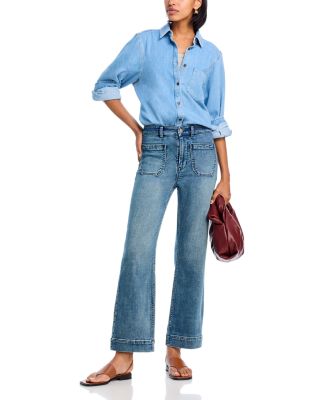 Stretch Terry Patch Pocket Pants