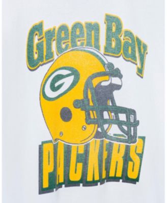 Unisex NFL Green Bay Packers Throwback Helmet Flea Market Tee