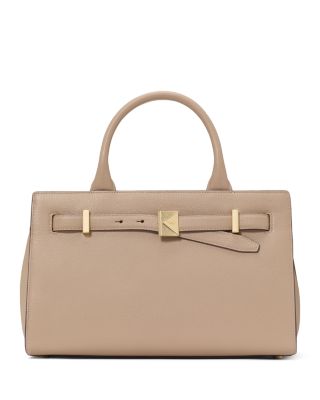 kate spade new york - Deco Pebbled Leather Medium Satchel