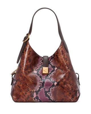 kate spade new york Deco Snake Embossed Leather Small Crossbody 