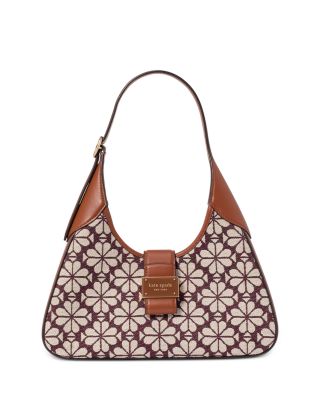 Spade Flower Jacquard Shoulder Bag