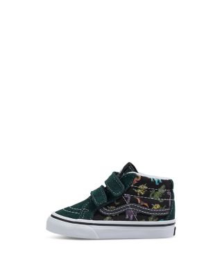 Vans Unisex SK8-Mid Glow Dino Sneakers - Toddler, Little Kid