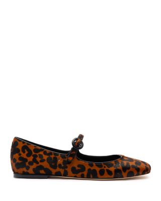 Women's Blair Animal Print Calf Hair Ballet Flats