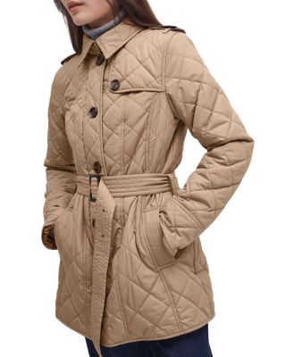 Tummel Box Quilt Trench Jacket
