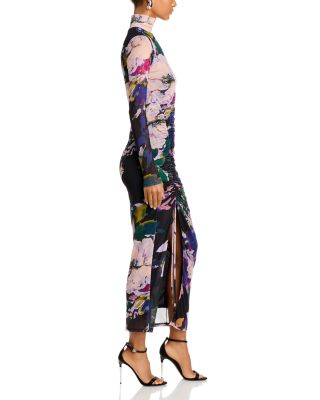 Printed Mesh Dress - Exclusive