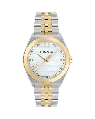 FERRAGAMO - Vega New Diamond Watch, 40mm