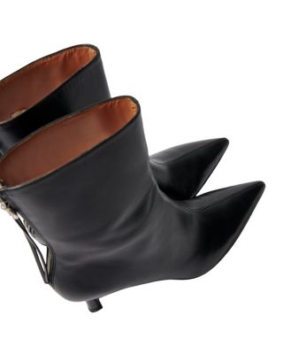 Women's Faymon Pointed Toe Mid Heel Booties 