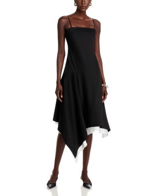 Helmut Lang - Scarf Hem Dress