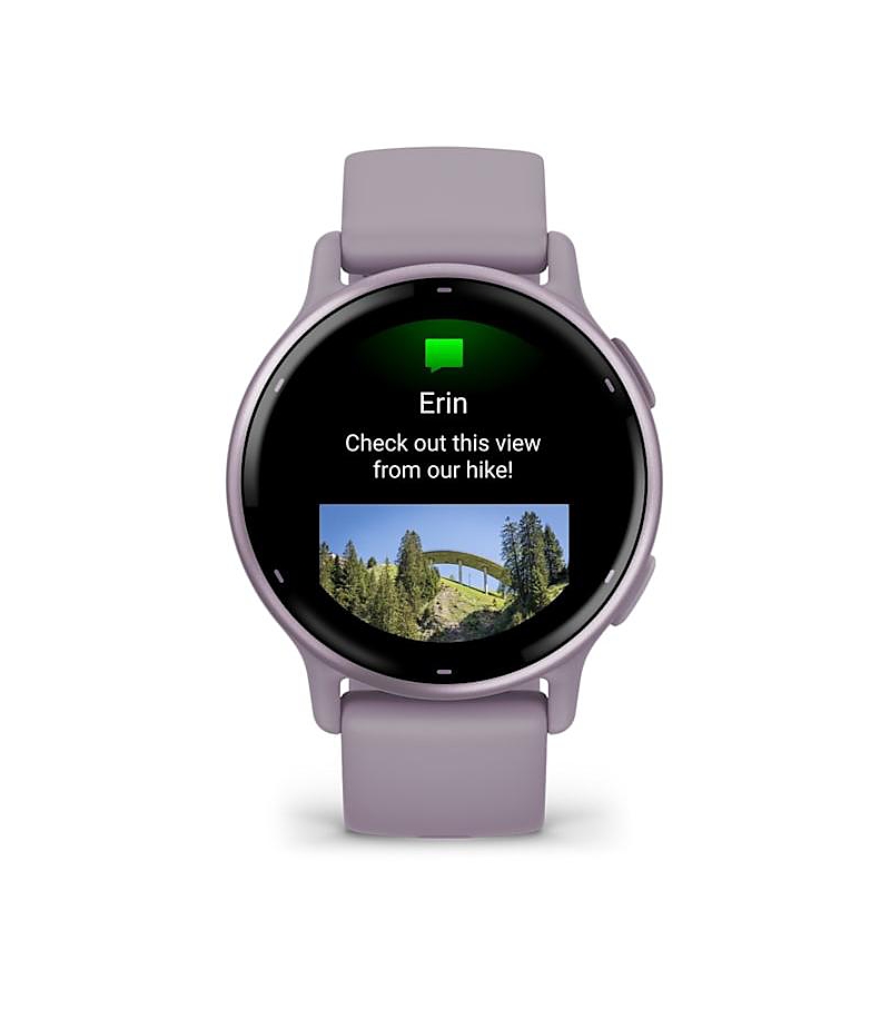 Garmin Vivoactive 5, Metallic Orchid Bezel w/Orchid Case & Band Watch/ Fitness tracker