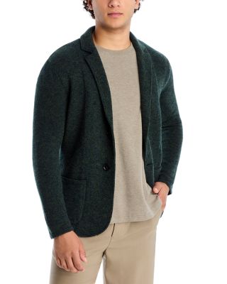 Maurizio Baldassari - Winter Wool, Cotton & Nylon Moulin&eacute; Sweater Jacket