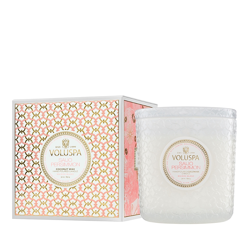 Voluspa Saijo Persimmon Boxed Luxe Candle 30 oz.