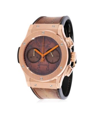  Rose Gold Berluti Scritto King Gold Watch 521.OX.0500.VR.BER17 48.00