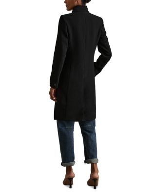 【海外限定】REISSジャケット☆Maude double-breasted wool-blen REISS Maude Wool-Blend Longline Double-Breasted Coat