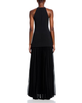 maxi dress with tie front Black Front Tie Knot Maxi Dress – BLANK