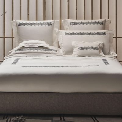 Basketweave Embroidery Bedding Collection