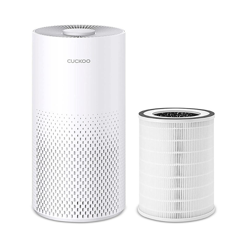 Cuckoo H13 True Hepa Air Purifier With Additional Replacement Filter In White