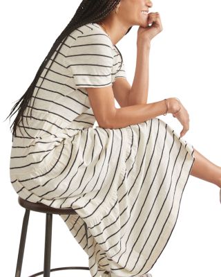 Tiered Midi Dress