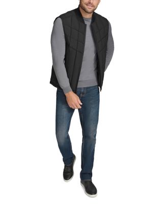 Oxley Stretch Quilted Water Resistant Full Zip Puffer Vest