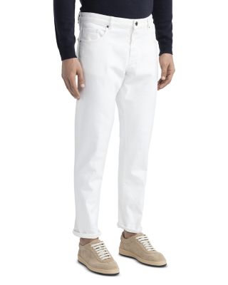 Peserico - Selvedged Stretch Denim Pants
